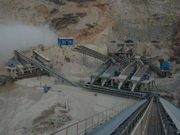 200 tph granite crushing production line in Kashmir, India